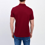 Short Sleeve Polo // Bordeaux (XL)