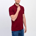 Short Sleeve Polo // Bordeaux (XL)