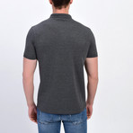 Allen Short Sleeve Polo // Anthracite (L)