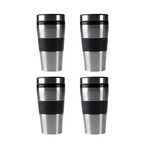 Orion // 16oz Stainless Steel Travel Mug // Set of 4