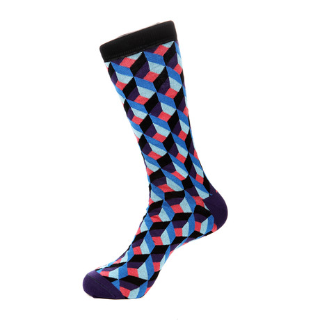 Sang Sock // Red + Purple + Blue