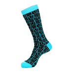 Christopher Sock // Blue + Black