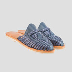 Women's Eternal Huarache Slide // Blue + Tan Insole (US Size 10)