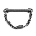 Lockdown Bracelet // Antiqued Steel (7.5"L)