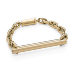 Lockdown Bracelet // Gold (7"L)