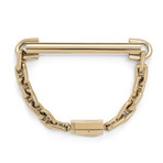 Lockdown Bracelet // Gold (7"L)