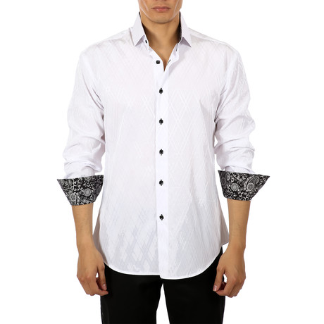 Bender Long-Sleeve Shirt // White (3XL)