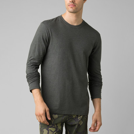 Long Sleeve T-Shirt // Charcoal (XS)