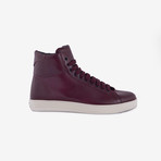 Tom Ford // High Top Sneakers // Burgundy (US: 7.5)