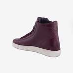 Tom Ford // High Top Sneakers // Burgundy (US: 7.5)