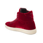 Tom Ford // High Top Sneakers // Red (US: 6.5)