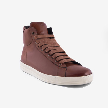 Tom Ford // High Top Sneakers // Informal Brown (US: 6)