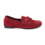 Tom Ford // Suede Loafers // Red (US: 8)