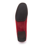 Tom Ford // Suede Loafers // Red (US: 8)