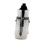 Stryder High-Top Sneaker // Black + White (US: 11)