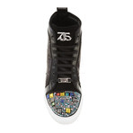 Cromwell High-Top Sneaker // Black Sequin (US: 11)