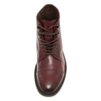 Paxton X Lace-Up Dress Boot // Burgundy (US: 7)