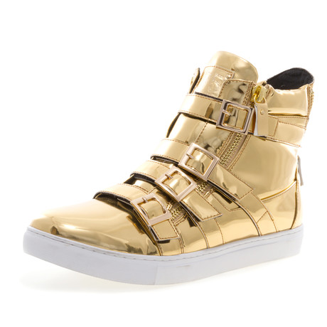 Zealot High-Top Sneaker // Gold (US: 7)