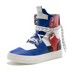 Stryder High-Top Sneaker // Red + White + Blue (US: 9)