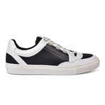 Versace Collection // Low Top Sneakers // Black + Navy (Euro: 45)
