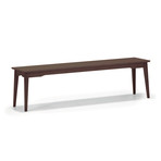 Currant Long Bench (Black Walnut)