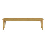 Currant Long Bench (Black Walnut)