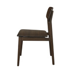 Currant Chair // Set of 2 (Black Walnut)