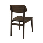 Currant Chair // Set of 2 (Black Walnut)