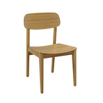 Currant Chair // Set of 2 (Black Walnut)