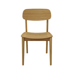 Currant Chair // Set of 2 (Black Walnut)