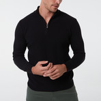 Jimmy Sanders // Kane Sweater // Black (L)