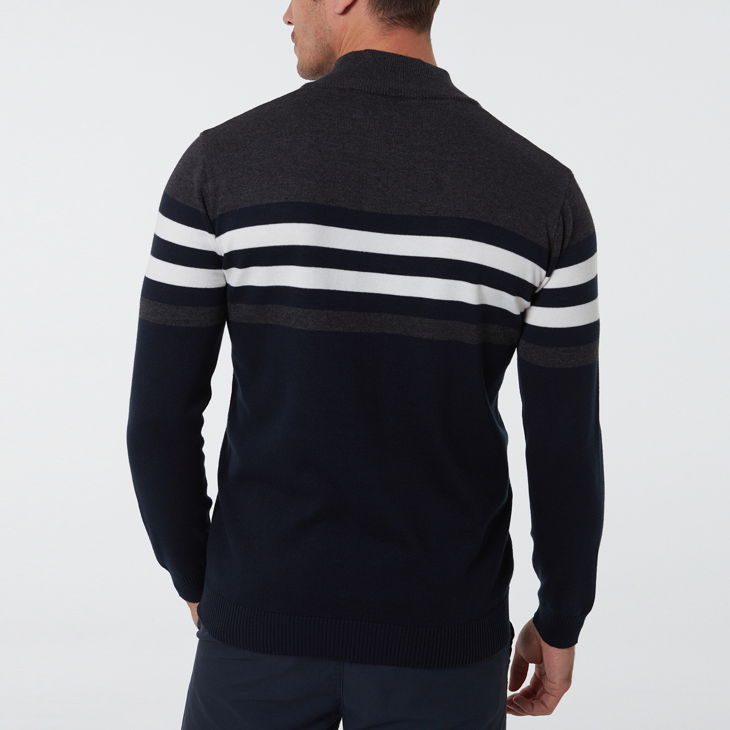 Milano Sweater // Navy (Large) - Jimmy Sanders - Touch of Modern