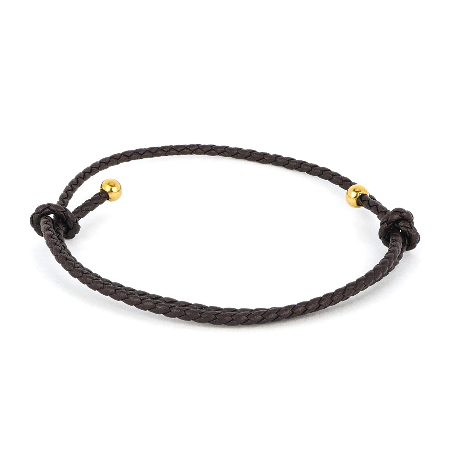 Jean Claude Jewelry // Double Wrap Bracelet // Dark Brown + Gold - Jean ...