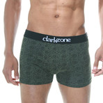 Forest Boxer // Olive Green + Black // Pack of 3 (XL)