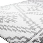 Torino 505 Area Rug // Beige + Gray (2'6" x 8')