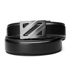 Epic Belt // Gunmetal + Black