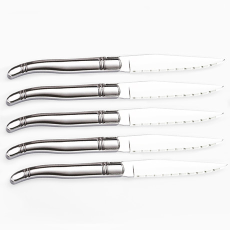 Steak Knife Set // Stainless Steel // Set of 6