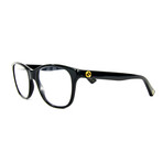 Women's 0166O005 Rectangular Optical Glasses // Black