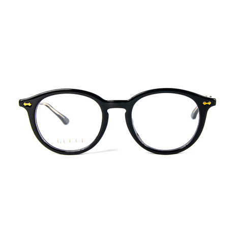 Unisex Round Optical Frames // Black