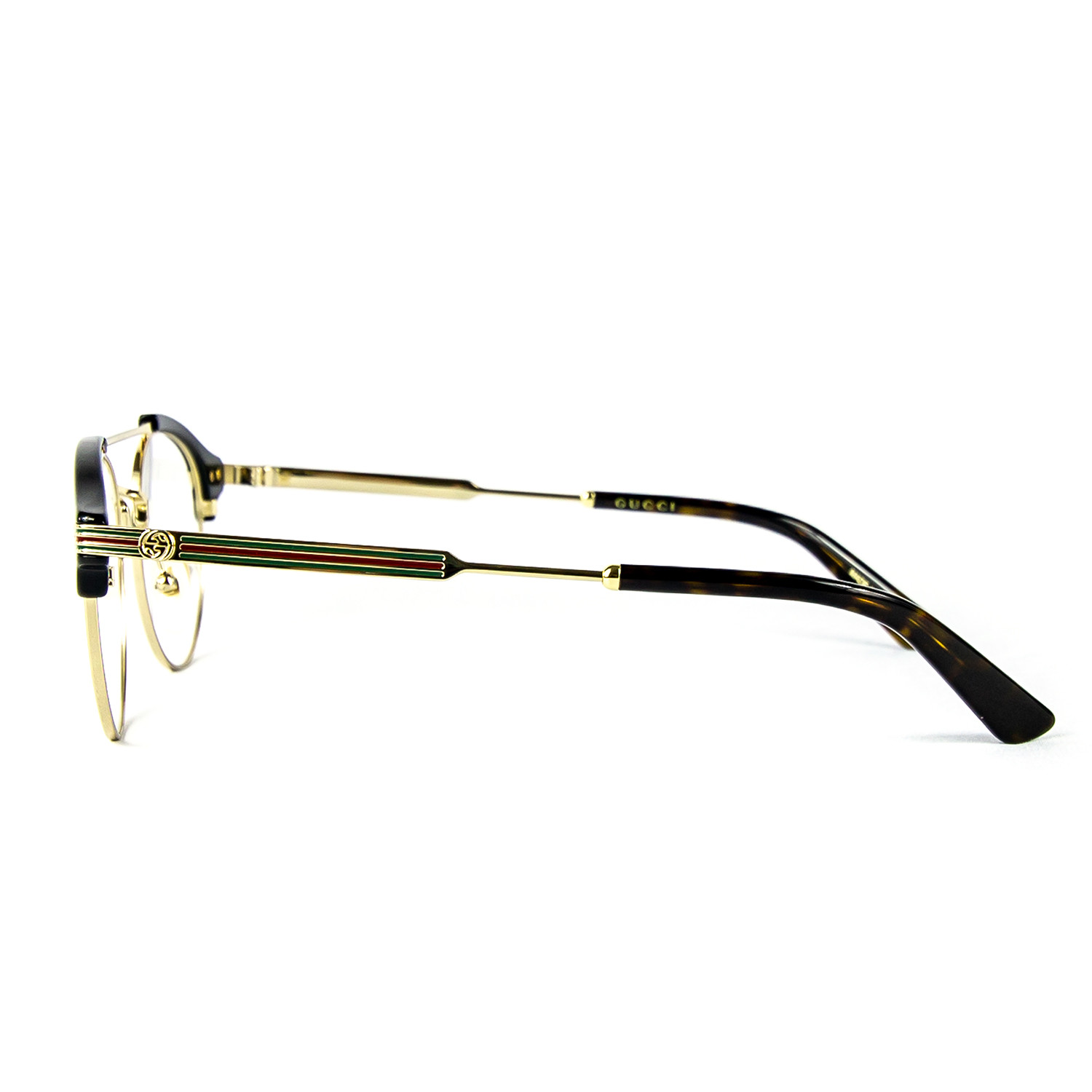 Men's 0289O Round Optical Frames // Black - Gucci - Touch of Modern