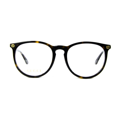 Women's 0127O Round Optical Glasses // Black