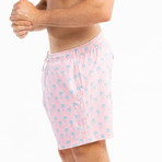 Palm Classics Swim Trunks // Pink (M)