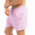 Gekko Originals Swim Trunks // Pink (XL)