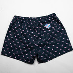 Flamingo Originals Swim Trunks // Navy (M)