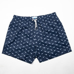 Sharks Classics Swim Trunks // Navy (S)