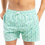 Yachts Classics Swim Trunks // Green (XL)