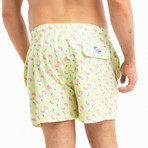 Watermelon Originals Swim Trunks // Yellow (S)