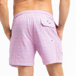 Anchors Classics Swim Trunks // Pink (M)