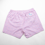 Anchors Classics Swim Trunks // Pink (M)