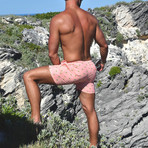 Avocado Classics Swim Trunks // Pink (M)